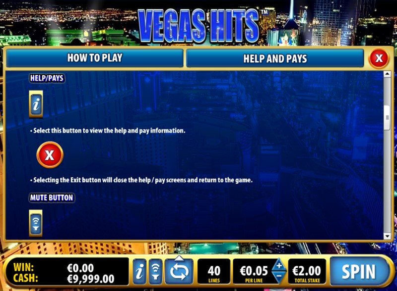 Информация о Vegas Hits 2