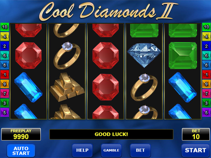 Cool diamonds 2 игровые автоматы