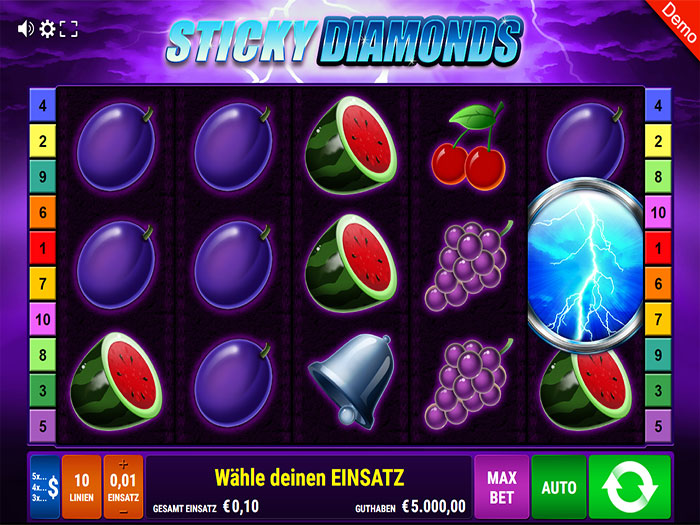 sticky diamonds игровые автоматы